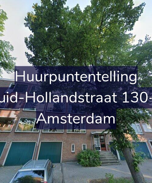 Foto gevel Huurpuntentelling voor Zuid-Hollandstraat 130-1, Amsterdam