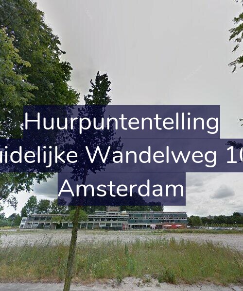 Foto gevel Huurpuntentelling voor Zuidelijke Wandelweg 109, Amsterdam