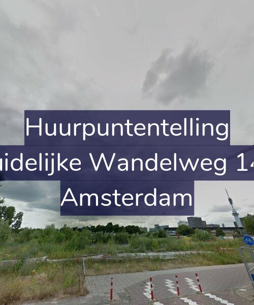 Foto gevel Huurpuntentelling voor Zuidelijke Wandelweg 143, Amsterdam