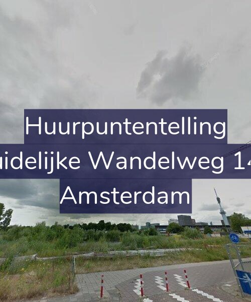 Foto gevel Huurpuntentelling voor Zuidelijke Wandelweg 145, Amsterdam