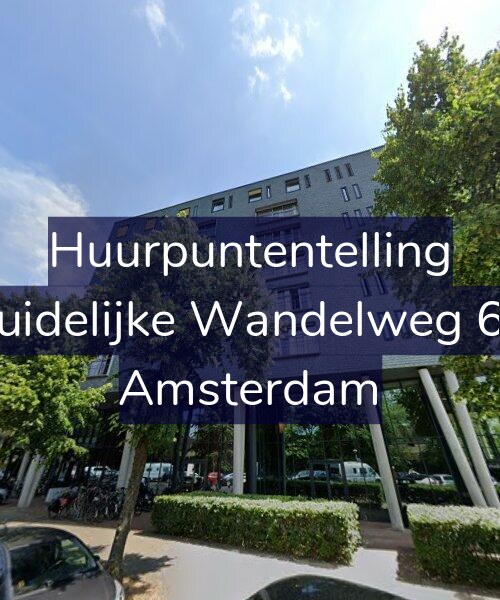 Foto gevel Huurpuntentelling voor Zuidelijke Wandelweg 60, Amsterdam