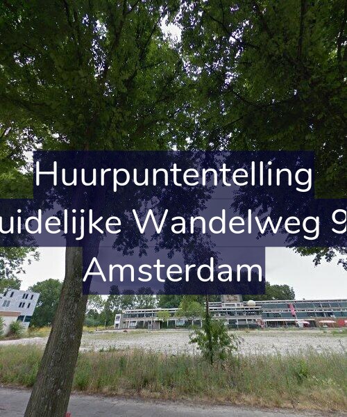 Foto gevel Huurpuntentelling voor Zuidelijke Wandelweg 95, Amsterdam