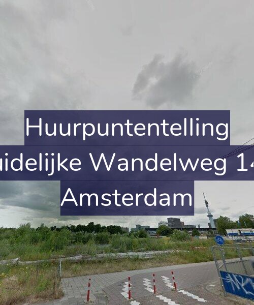 Foto gevel Huurpuntentelling voor Zuidelijke Wandelweg 147, Amsterdam