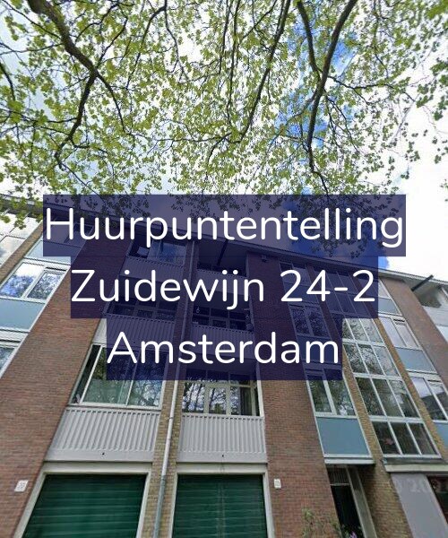 Foto gevel Huurpuntentelling voor Zuidewijn 24-2, Amsterdam