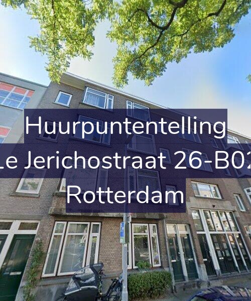 Foto gevel Huurpuntentelling voor 1e Jerichostraat 26-B02, Rotterdam