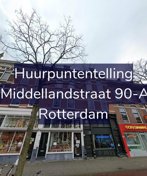 Foto gevel Huurpuntentelling voor 1e Middellandstraat 90-A01, Rotterdam