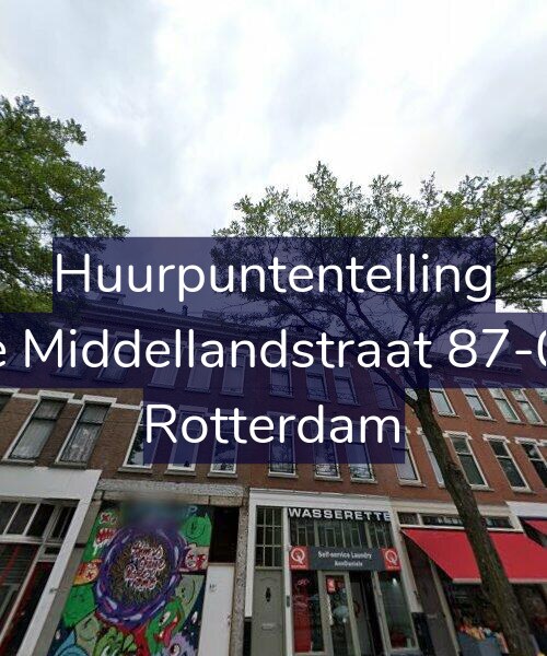 Foto gevel Huurpuntentelling voor 1e Middellandstraat 87-03, Rotterdam
