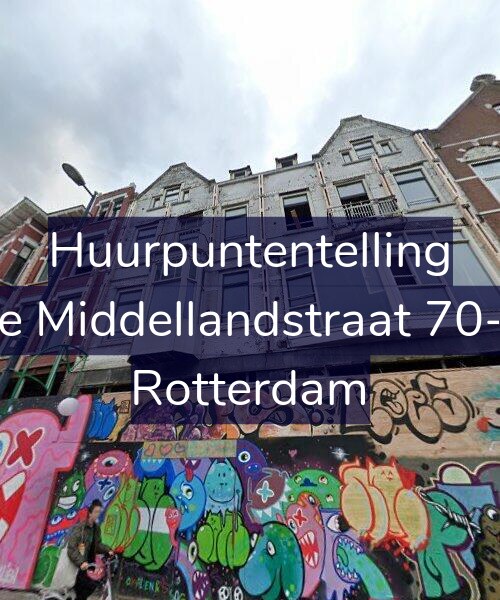 Foto gevel Huurpuntentelling voor 1e Middellandstraat 70-F, Rotterdam