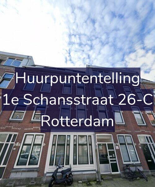 Foto gevel Huurpuntentelling voor 1e Schansstraat 26-C, Rotterdam