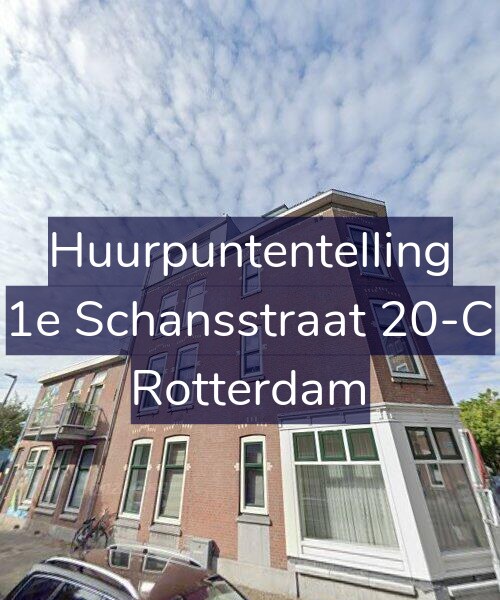 Foto gevel Huurpuntentelling voor 1e Schansstraat 20-C, Rotterdam