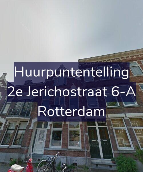 Foto gevel Huurpuntentelling voor 2e Jerichostraat 6-A, Rotterdam