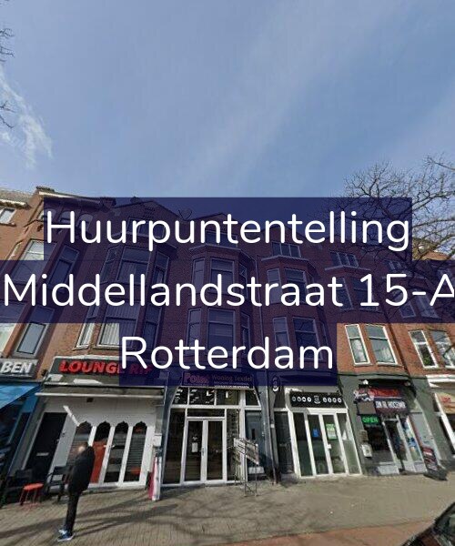 Foto gevel Huurpuntentelling voor 2e Middellandstraat 15-A02, Rotterdam
