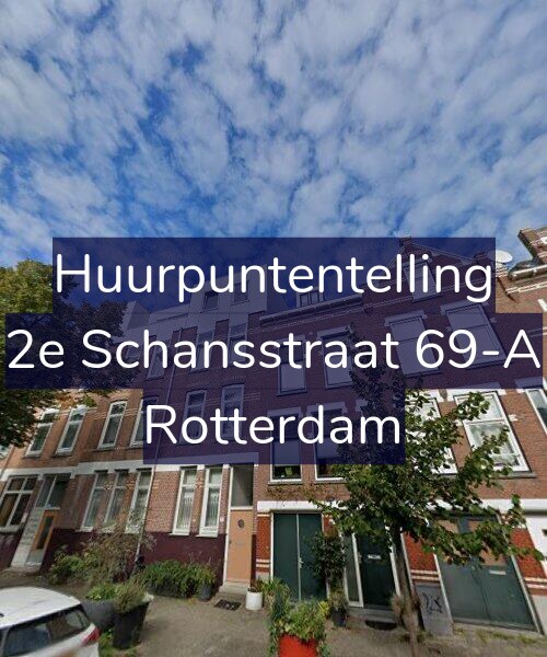 Foto gevel Huurpuntentelling voor 2e Schansstraat 69-A, Rotterdam