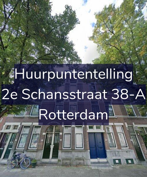 Foto gevel Huurpuntentelling voor 2e Schansstraat 38-A, Rotterdam