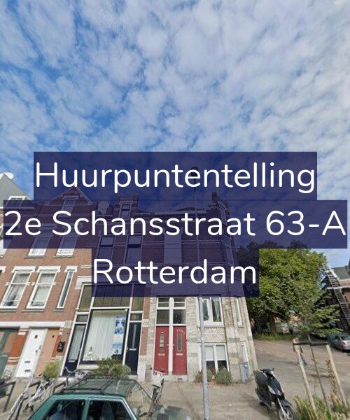 Foto gevel Huurpuntentelling voor 2e Schansstraat 63-A, Rotterdam