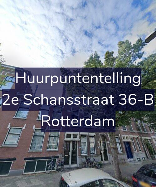 Foto gevel Huurpuntentelling voor 2e Schansstraat 36-B, Rotterdam