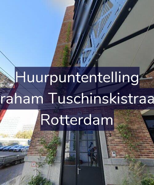 Foto gevel Huurpuntentelling voor Abraham Tuschinskistraat 5, Rotterdam