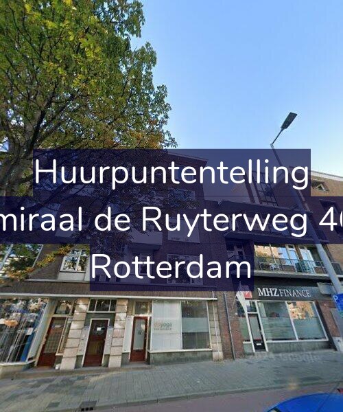 Foto gevel Huurpuntentelling voor Admiraal de Ruyterweg 46-D, Rotterdam