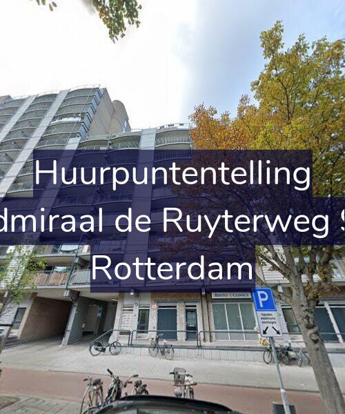 Foto gevel Huurpuntentelling voor Admiraal de Ruyterweg 95, Rotterdam