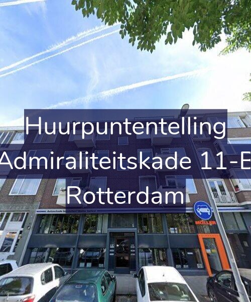 Foto gevel Huurpuntentelling voor Admiraliteitskade 11-B, Rotterdam