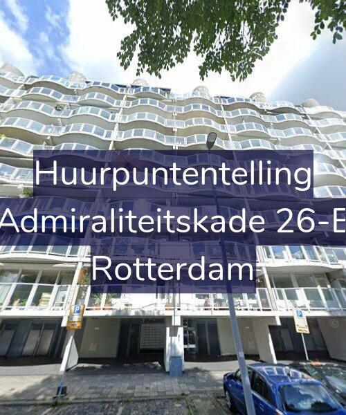Foto gevel Huurpuntentelling voor Admiraliteitskade 26-E, Rotterdam