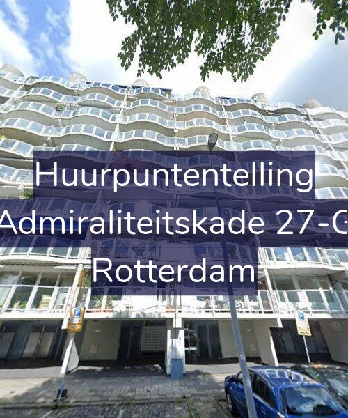 Foto gevel Huurpuntentelling voor Admiraliteitskade 27-G, Rotterdam