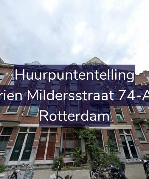 Foto gevel Huurpuntentelling voor Adrien Mildersstraat 74-A03, Rotterdam