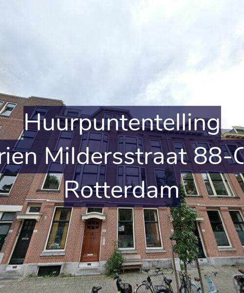 Foto gevel Huurpuntentelling voor Adrien Mildersstraat 88-C02, Rotterdam