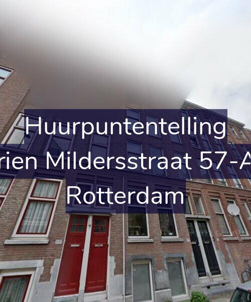 Foto gevel Huurpuntentelling voor Adrien Mildersstraat 57-A02, Rotterdam