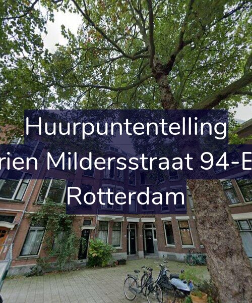 Foto gevel Huurpuntentelling voor Adrien Mildersstraat 94-B01, Rotterdam