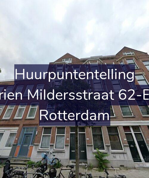 Foto gevel Huurpuntentelling voor Adrien Mildersstraat 62-B02, Rotterdam