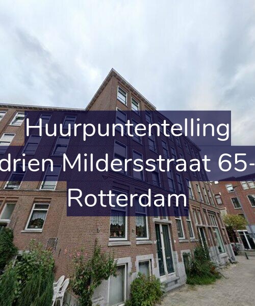 Foto gevel Huurpuntentelling voor Adrien Mildersstraat 65-B, Rotterdam