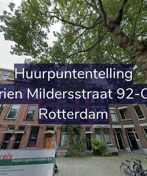 Foto gevel Huurpuntentelling voor Adrien Mildersstraat 92-C01, Rotterdam