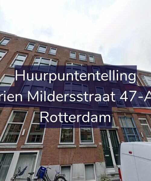 Foto gevel Huurpuntentelling voor Adrien Mildersstraat 47-A02, Rotterdam
