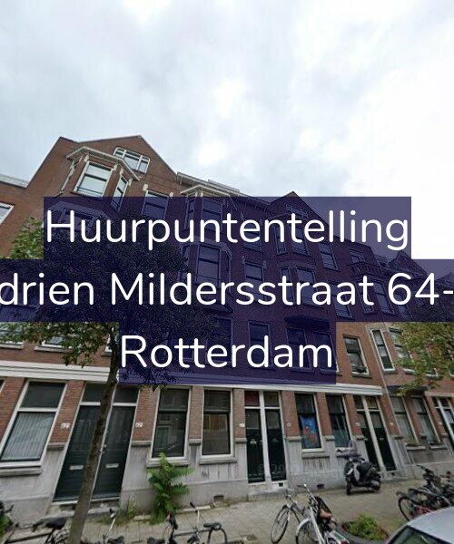 Foto gevel Huurpuntentelling voor Adrien Mildersstraat 64-A, Rotterdam