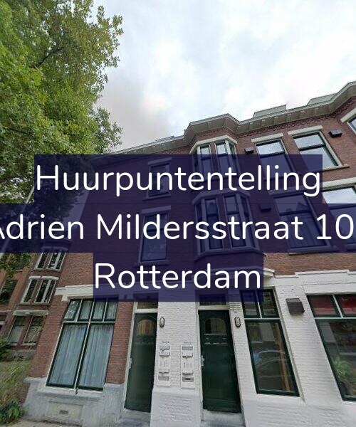 Foto gevel Huurpuntentelling voor Adrien Mildersstraat 104, Rotterdam