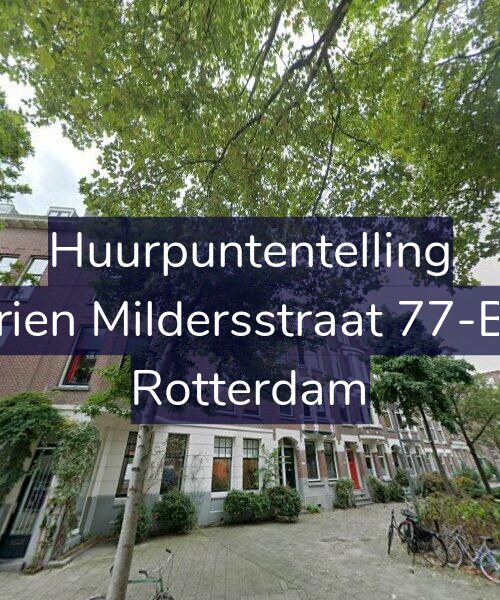 Foto gevel Huurpuntentelling voor Adrien Mildersstraat 77-B02, Rotterdam