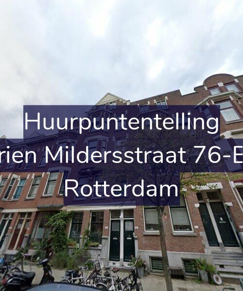 Foto gevel Huurpuntentelling voor Adrien Mildersstraat 76-B02, Rotterdam