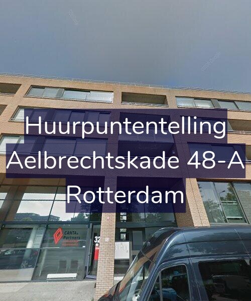 Foto gevel Huurpuntentelling voor Aelbrechtskade 48-A, Rotterdam