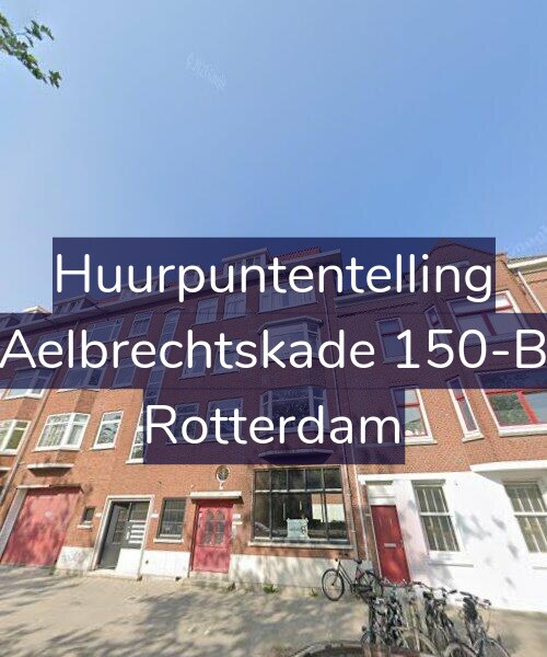 Foto gevel Huurpuntentelling voor Aelbrechtskade 150-B, Rotterdam