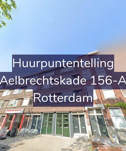 Foto gevel Huurpuntentelling voor Aelbrechtskade 156-A, Rotterdam