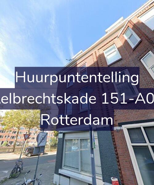 Foto gevel Huurpuntentelling voor Aelbrechtskade 151-A02, Rotterdam
