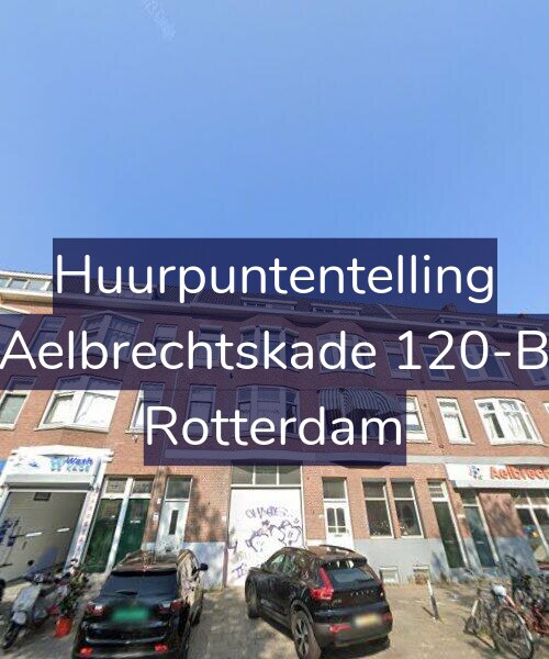 Foto gevel Huurpuntentelling voor Aelbrechtskade 120-B, Rotterdam