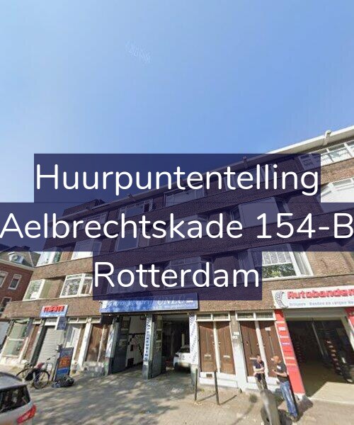 Foto gevel Huurpuntentelling voor Aelbrechtskade 154-B, Rotterdam