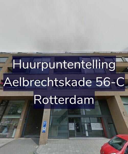 Foto gevel Huurpuntentelling voor Aelbrechtskade 56-C, Rotterdam