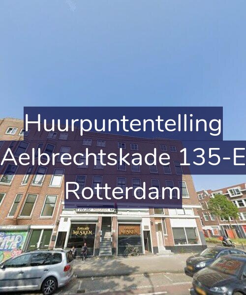 Foto gevel Huurpuntentelling voor Aelbrechtskade 135-E, Rotterdam
