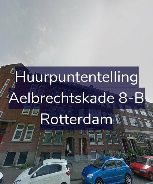 Foto gevel Huurpuntentelling voor Aelbrechtskade 8-B, Rotterdam