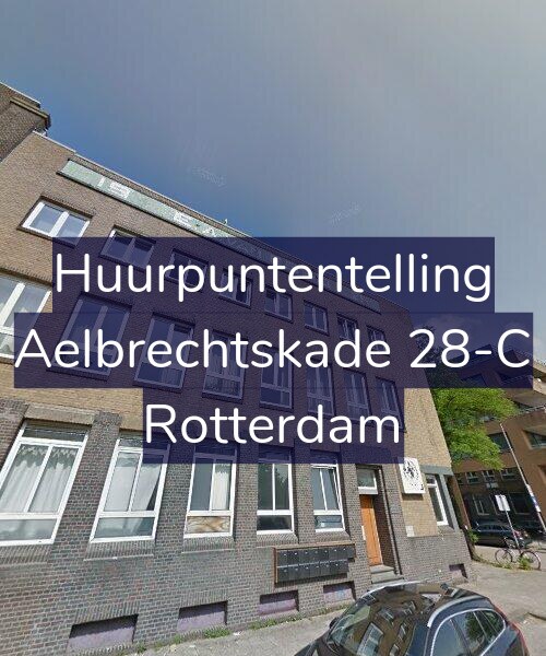 Foto gevel Huurpuntentelling voor Aelbrechtskade 28-C, Rotterdam