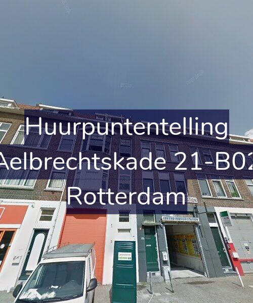 Foto gevel Huurpuntentelling voor Aelbrechtskade 21-B02, Rotterdam