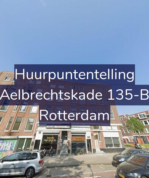 Foto gevel Huurpuntentelling voor Aelbrechtskade 135-B, Rotterdam